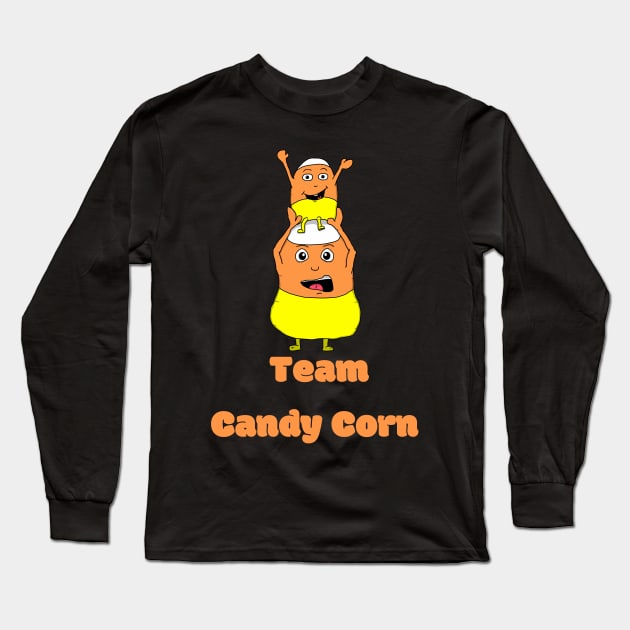 Team Candy Corn Family! Long Sleeve T-Shirt by JonnyVsTees